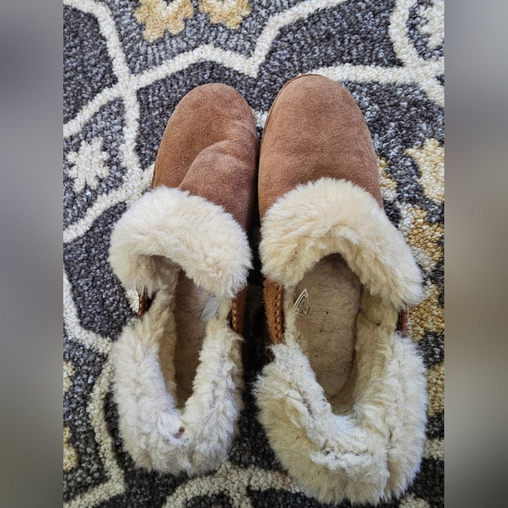 Brown UGG Shearling Booties